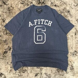Abercrombie & Fitch Navy Graphic Tee